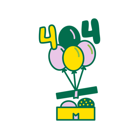 404 Order Error  Illustration