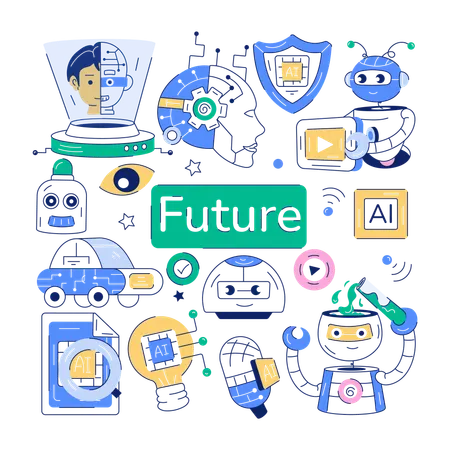 Future technology Illustration