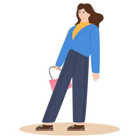 Lady  Illustration