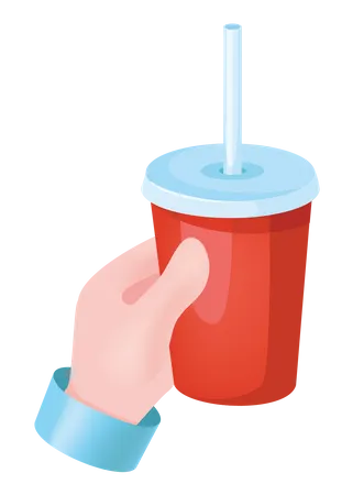 Soda Cup  Illustration