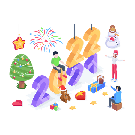 Welcome 2022  Illustration